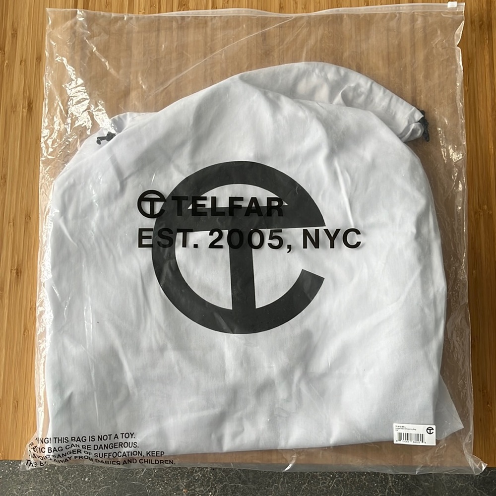 Telfar | Large Black Shopping Bag